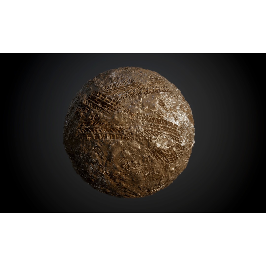Ground Textures 3D Model – Seamless PBR Dirt, Mud, Sand, Rock - View 43