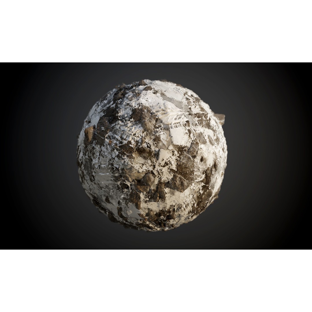 Ground Textures 3D Model – Seamless PBR Dirt, Mud, Sand, Rock - View 49
