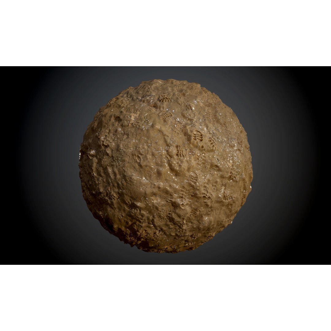 Ground Textures 3D Model – Seamless PBR Dirt, Mud, Sand, Rock - View 57