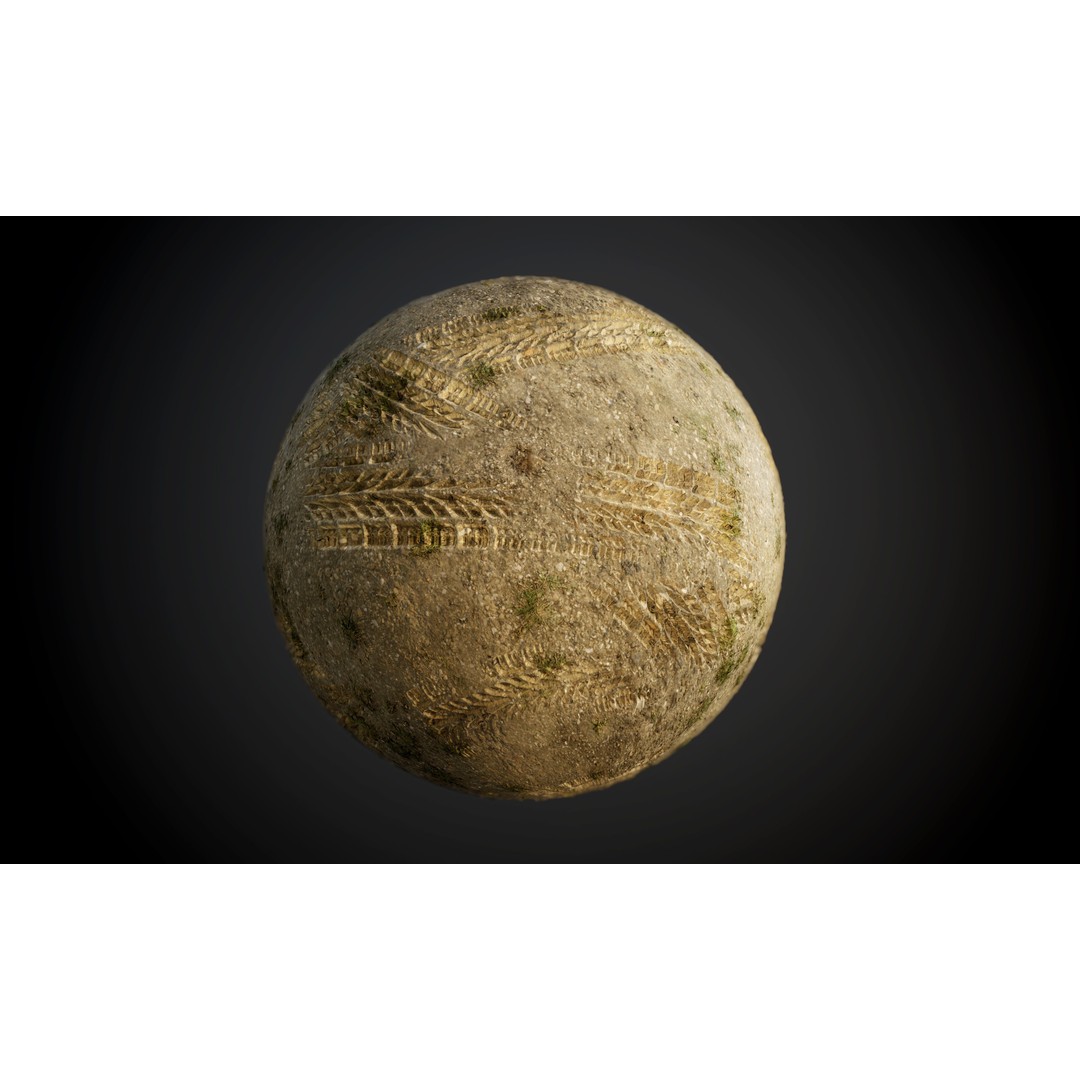 Ground Textures 3D Model – Seamless PBR Dirt, Mud, Sand, Rock - View 59