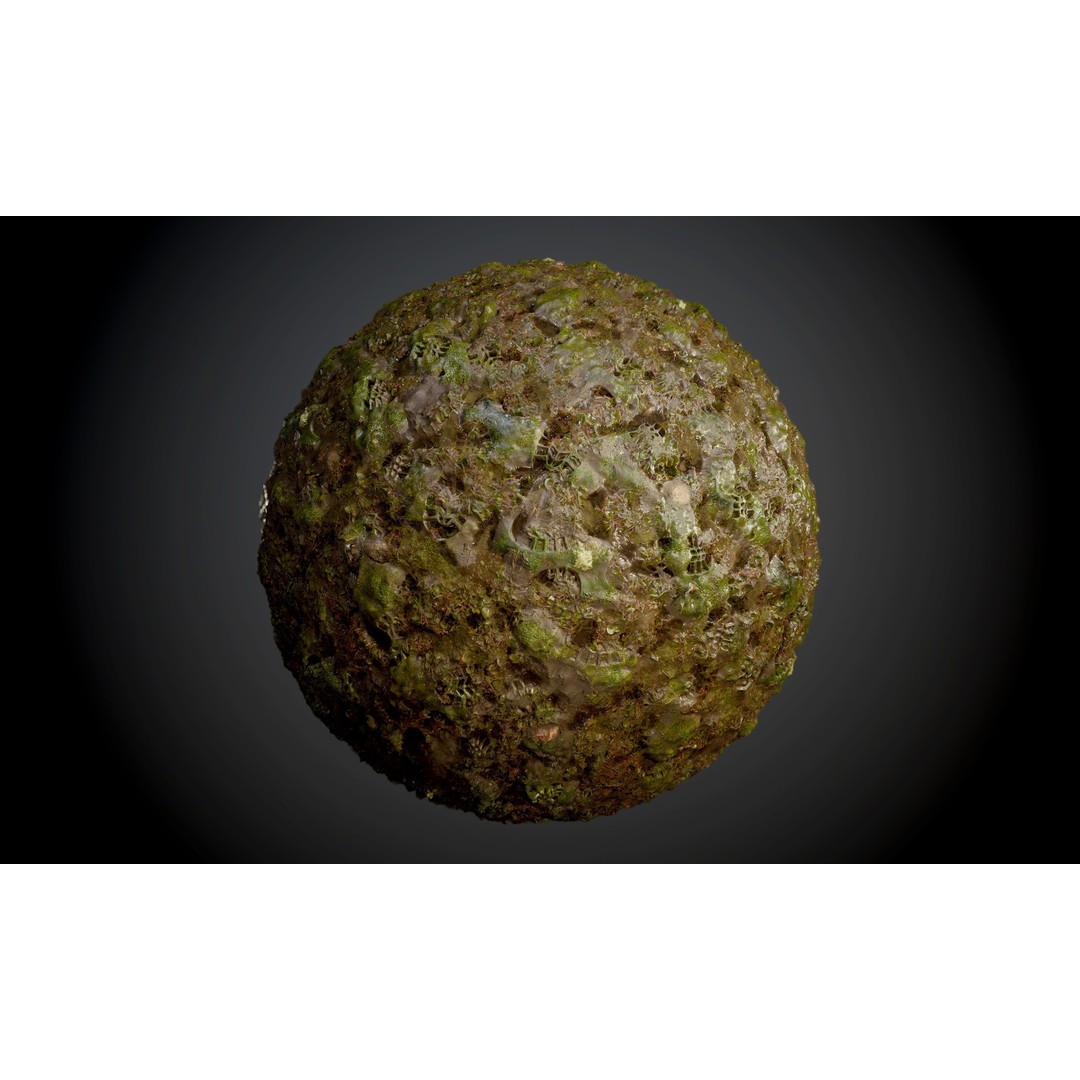 Ground Textures 3D Model – Seamless PBR Dirt, Mud, Sand, Rock - View 62