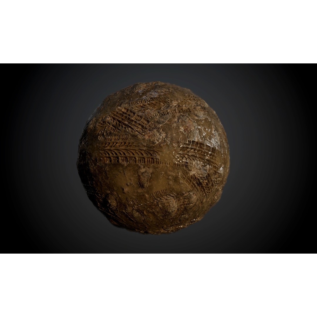 Ground Textures 3D Model – Seamless PBR Dirt, Mud, Sand, Rock - View 68