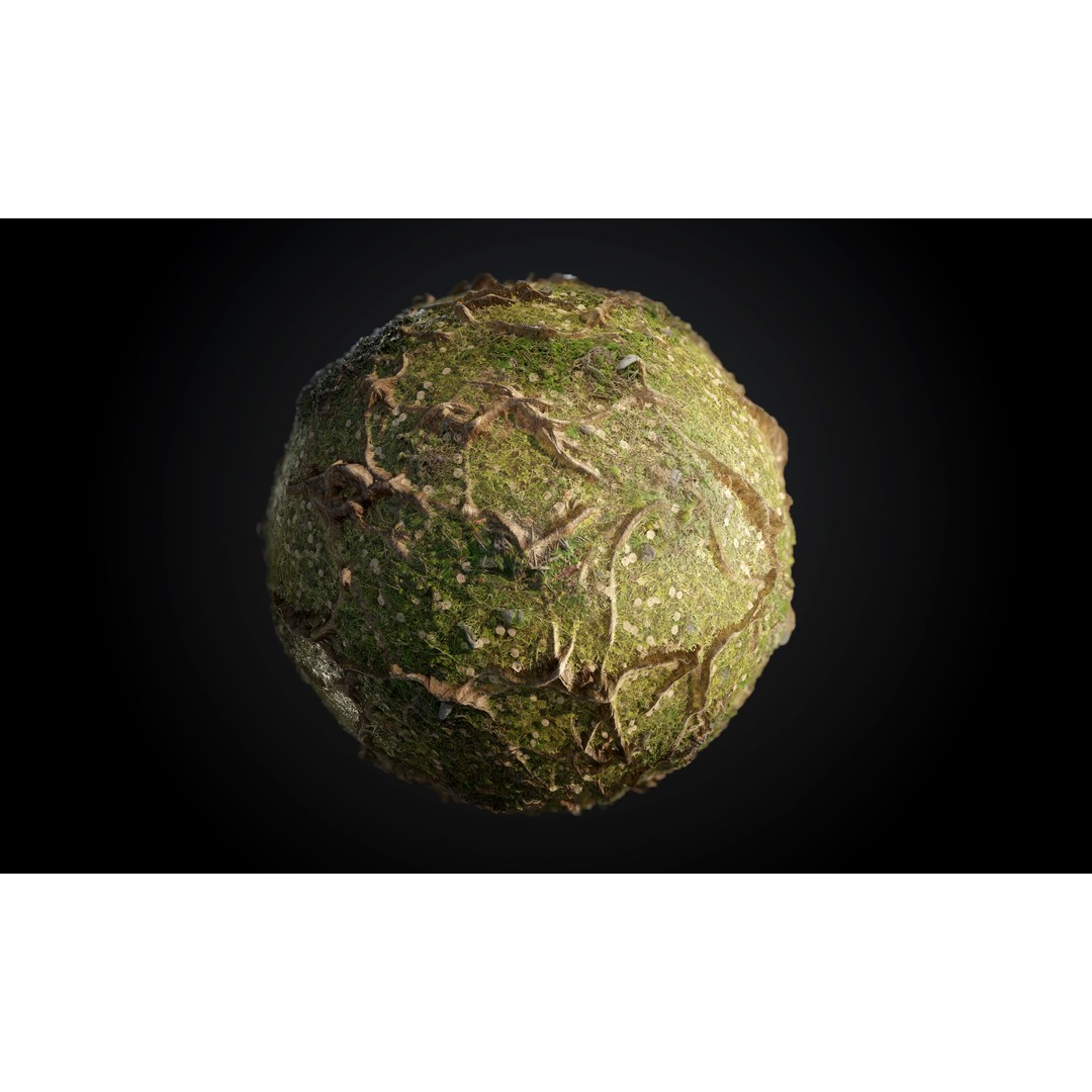 Ground Textures 3D Model – Seamless PBR Dirt, Mud, Sand, Rock - View 7