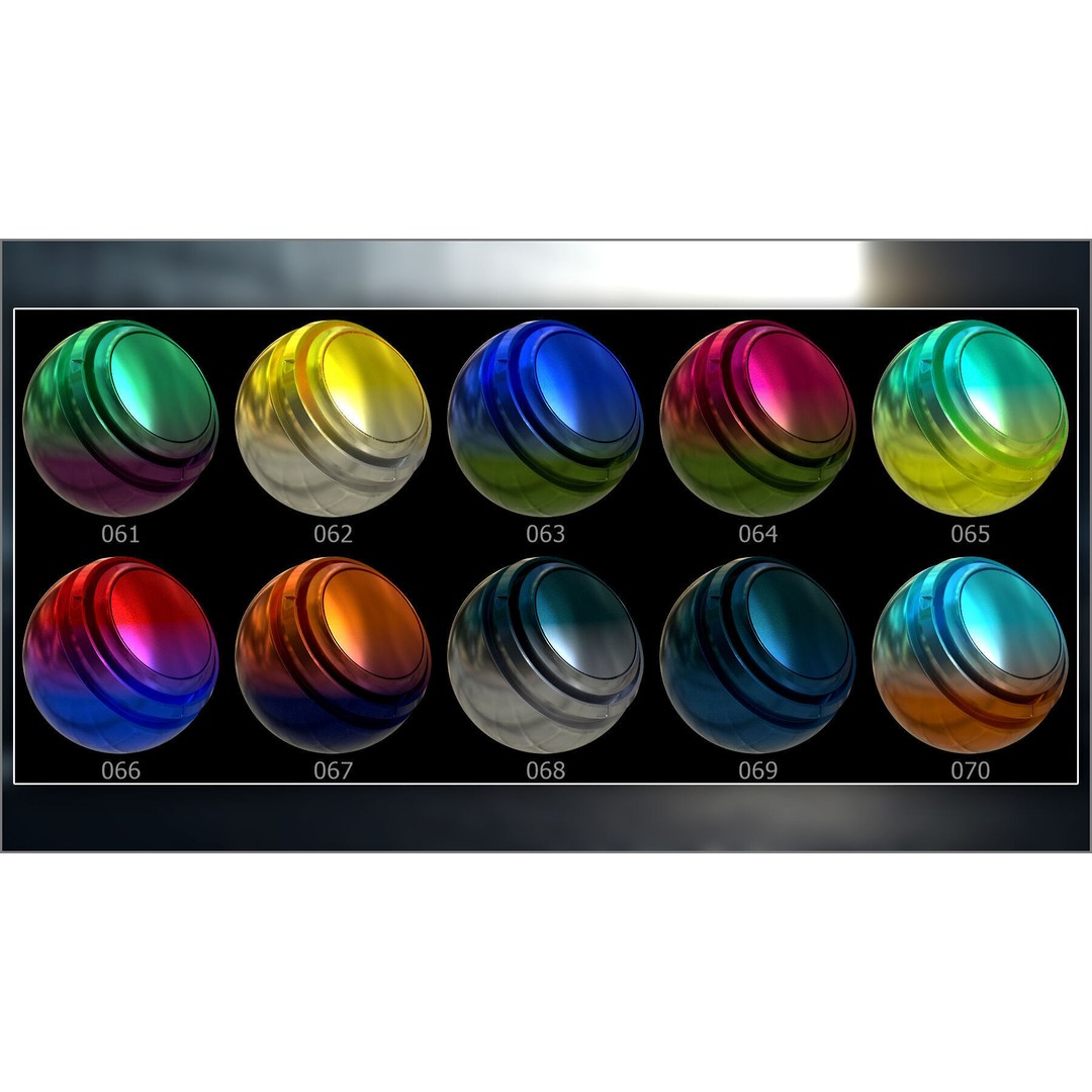 Car Paint 3D Model – Smart Materials Pack for Substance Painter - View 11