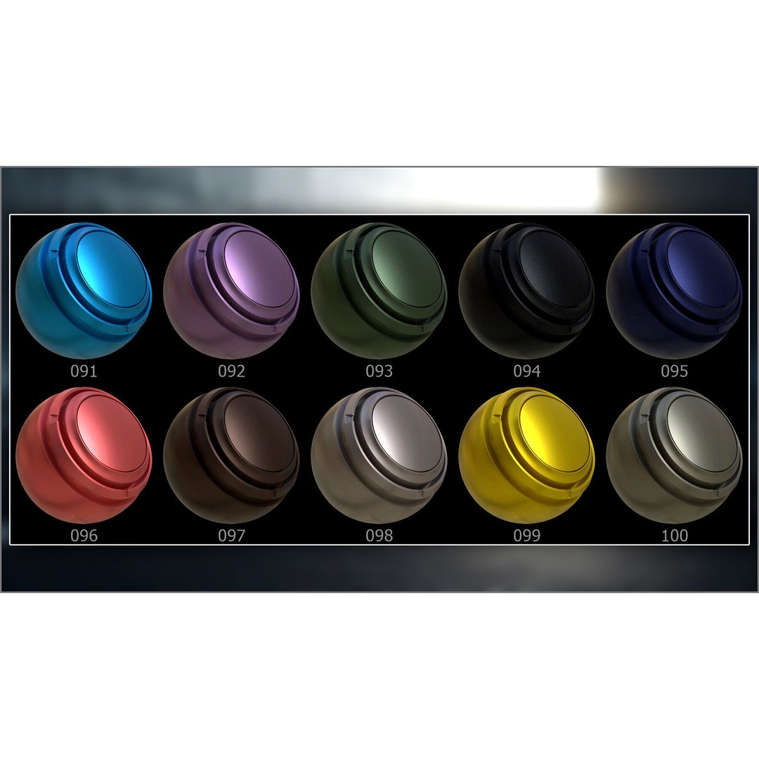Car Paint 3D Model – Smart Materials Pack for Substance Painter - View 14
