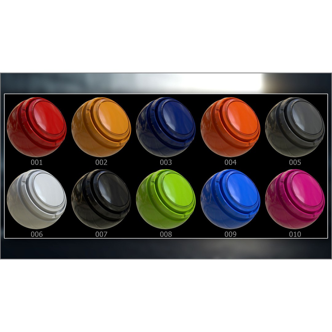 Car Paint 3D Model – Smart Materials Pack for Substance Painter - View 5