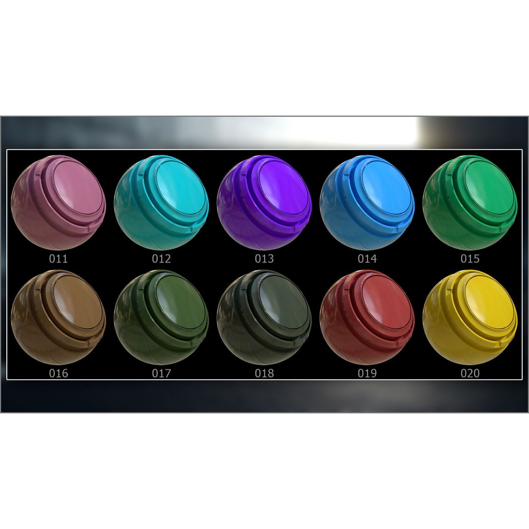 Car Paint 3D Model – Smart Materials Pack for Substance Painter - View 6