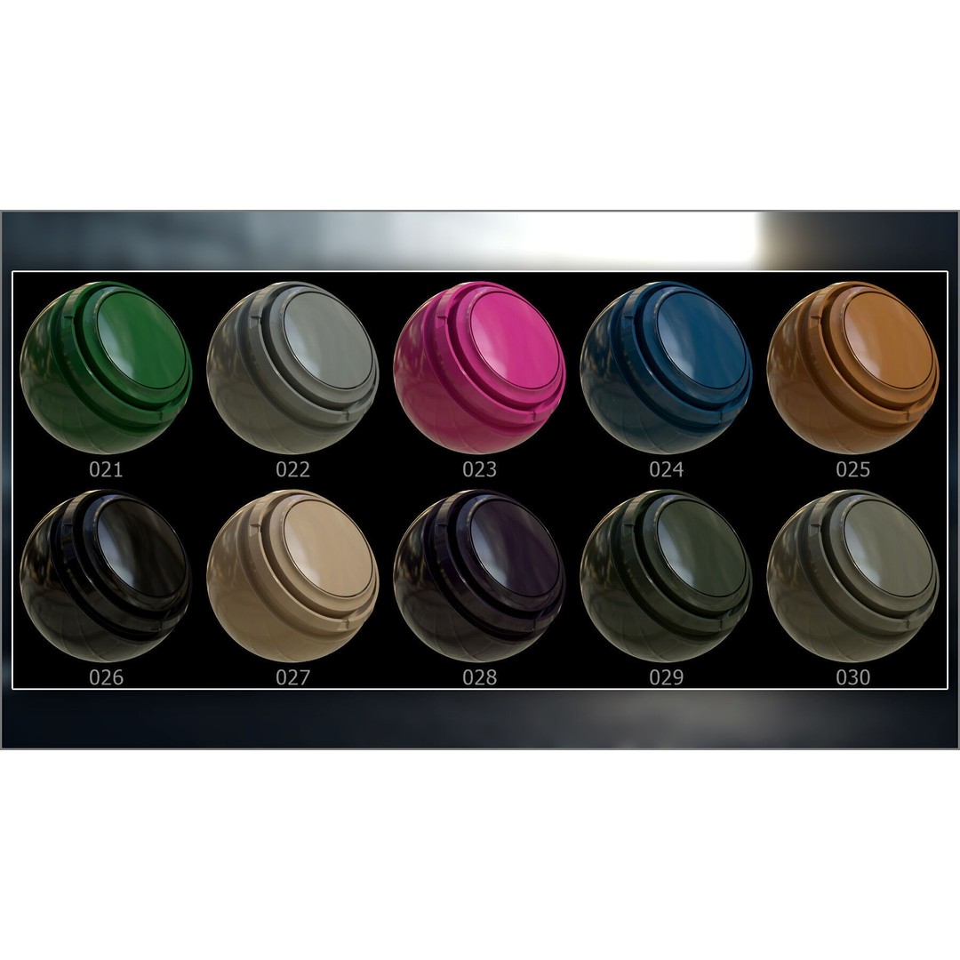 Car Paint 3D Model – Smart Materials Pack for Substance Painter - View 7