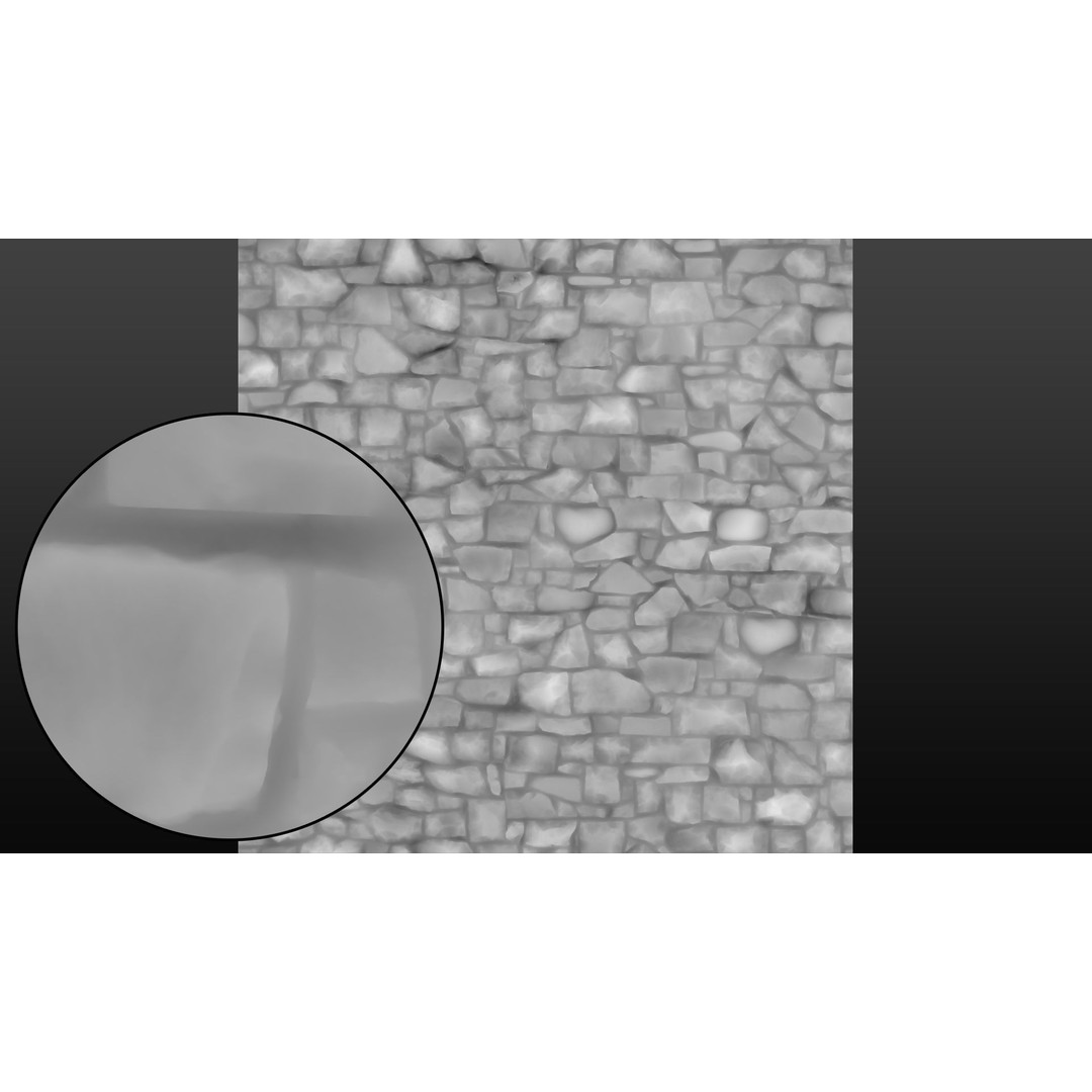 Italian Stone Wall Texture 3D Model – High Resolution PBR Albedo - View 10