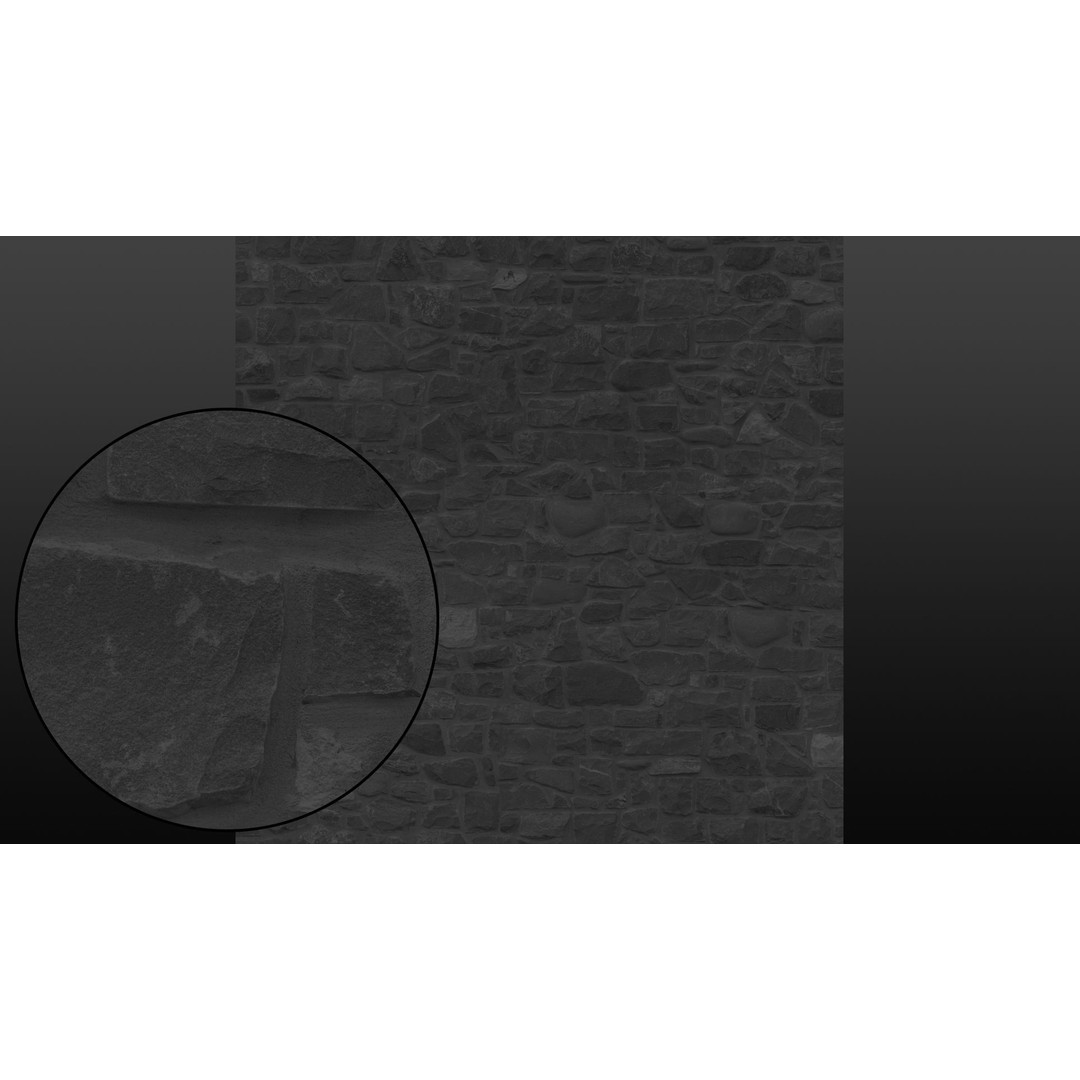 Italian Stone Wall Texture 3D Model – High Resolution PBR Albedo - View 12