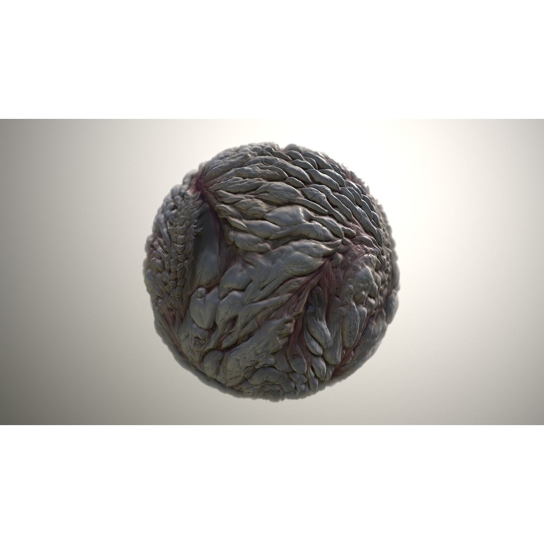 Monster Skin 3D Model – Seamless PBR Texture Pack for Games - View 19