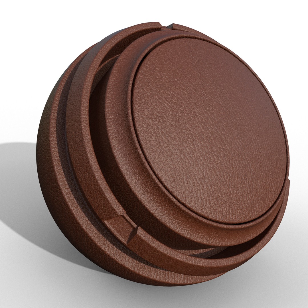 Leather Smart Material 3D Model – 25 High-Quality Textures for Substance Painter