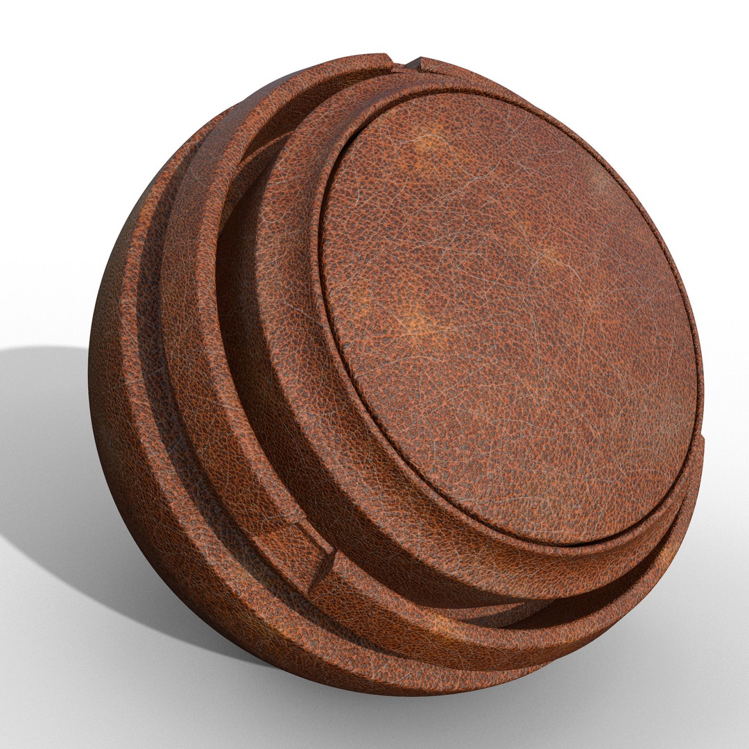 Leather Smart Material 3D Model – 25 High-Quality Textures for Substance Painter - View 11