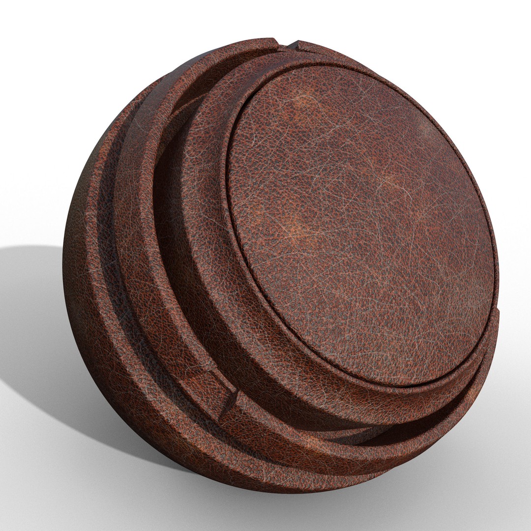 Leather Smart Material 3D Model – 25 High-Quality Textures for Substance Painter - View 12