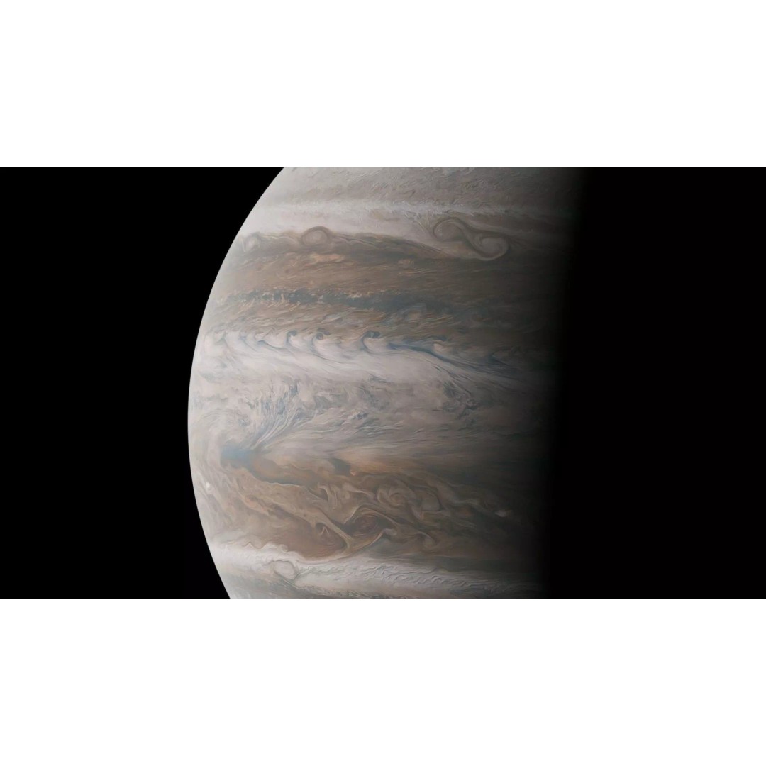 Jupiter 3D Model – Photorealistic Low Poly with 16K Textures, Blender & Unity - View 12
