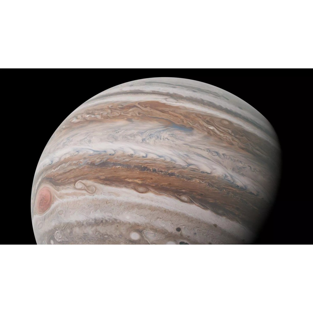 Jupiter 3D Model – Photorealistic Low Poly with 16K Textures, Blender & Unity - View 14