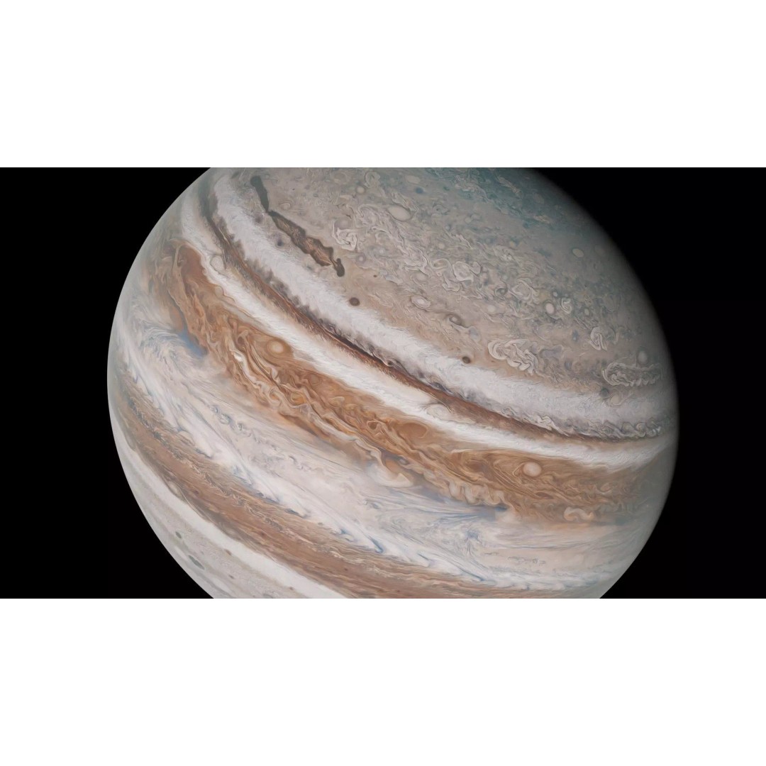 Jupiter 3D Model – Photorealistic Low Poly with 16K Textures, Blender & Unity - View 18