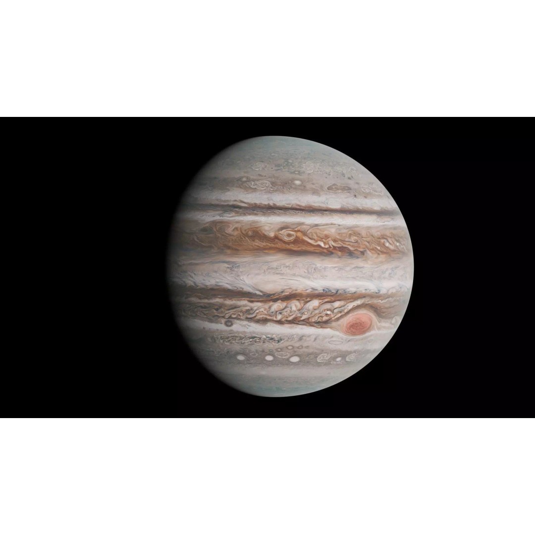 Jupiter 3D Model – Photorealistic Low Poly with 16K Textures, Blender & Unity - View 2