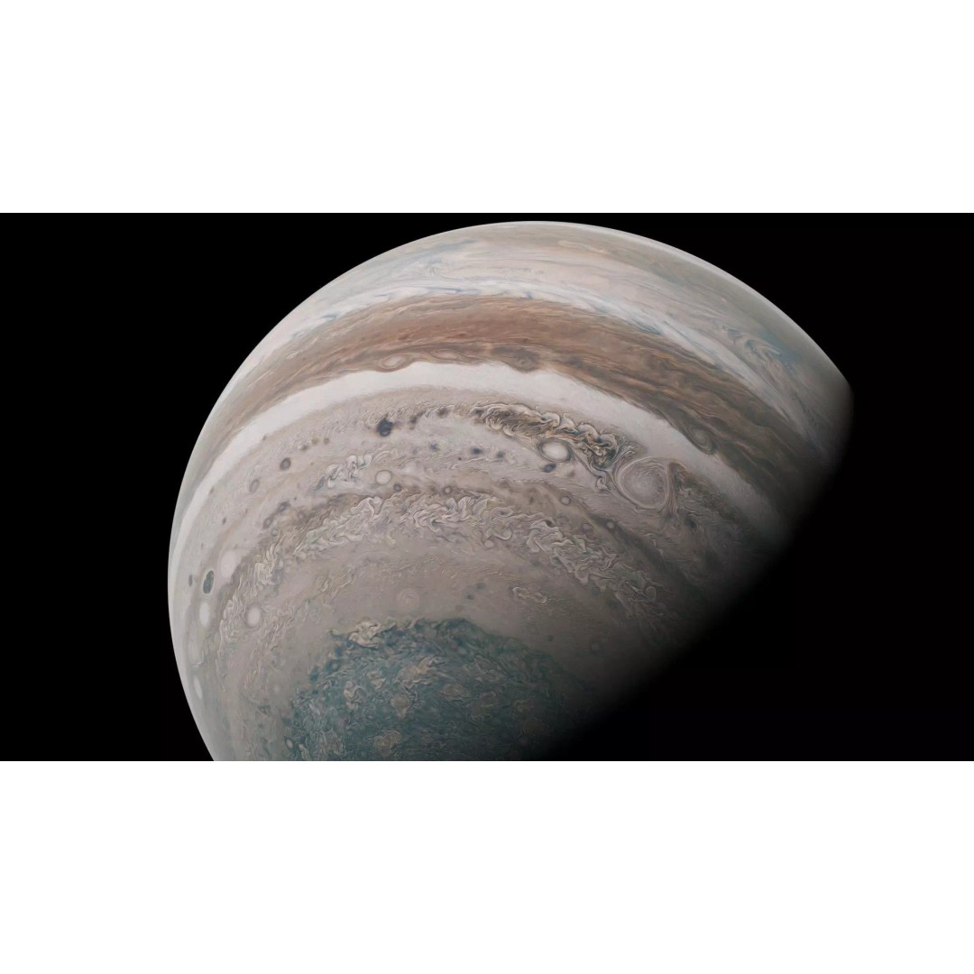 Jupiter 3D Model – Photorealistic Low Poly with 16K Textures, Blender & Unity - View 20