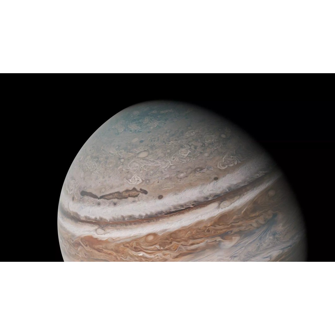 Jupiter 3D Model – Photorealistic Low Poly with 16K Textures, Blender & Unity - View 3
