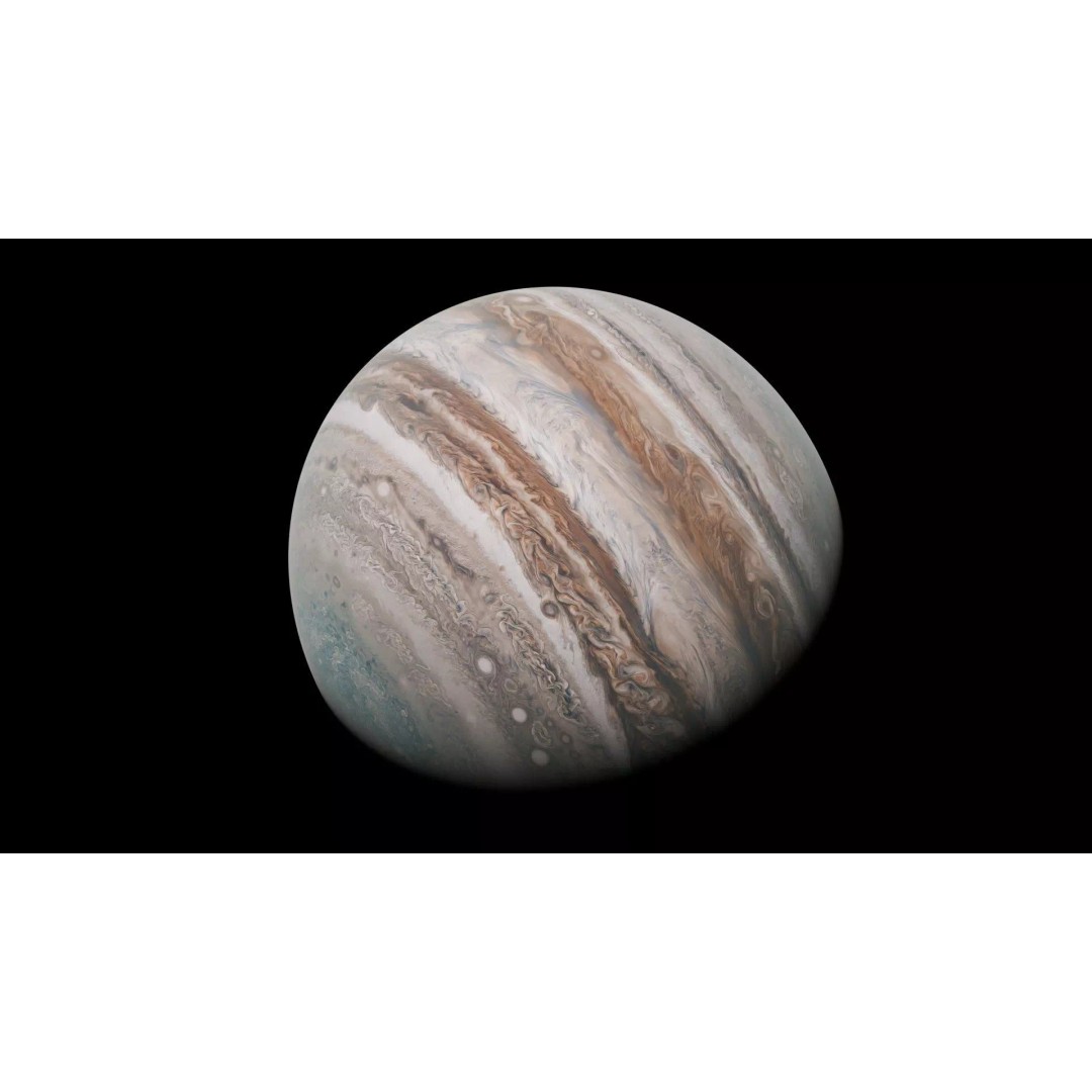 Jupiter 3D Model – Photorealistic Low Poly with 16K Textures, Blender & Unity - View 31