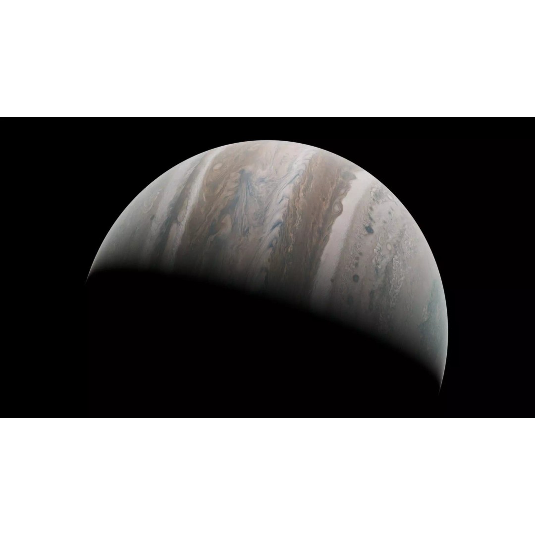 Jupiter 3D Model – Photorealistic Low Poly with 16K Textures, Blender & Unity - View 6