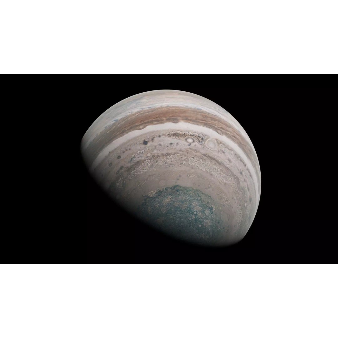 Jupiter 3D Model – Photorealistic Low Poly with 16K Textures, Blender & Unity - View 8