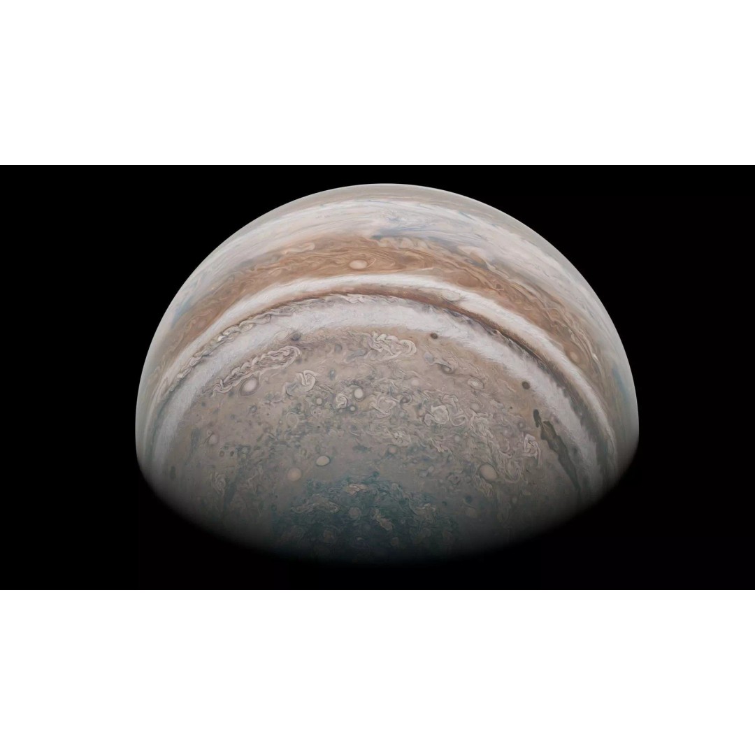 Jupiter 3D Model – Photorealistic Low Poly with 16K Textures, Blender & Unity - View 9