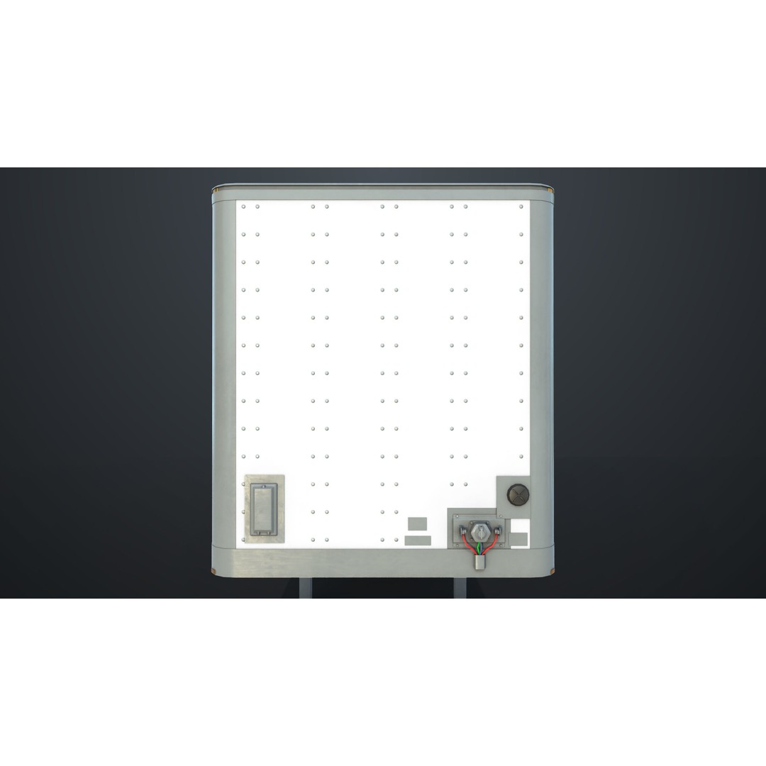 Semi Trailer 3D Model – Low Poly PBR Asset for Games, FBX - View 19