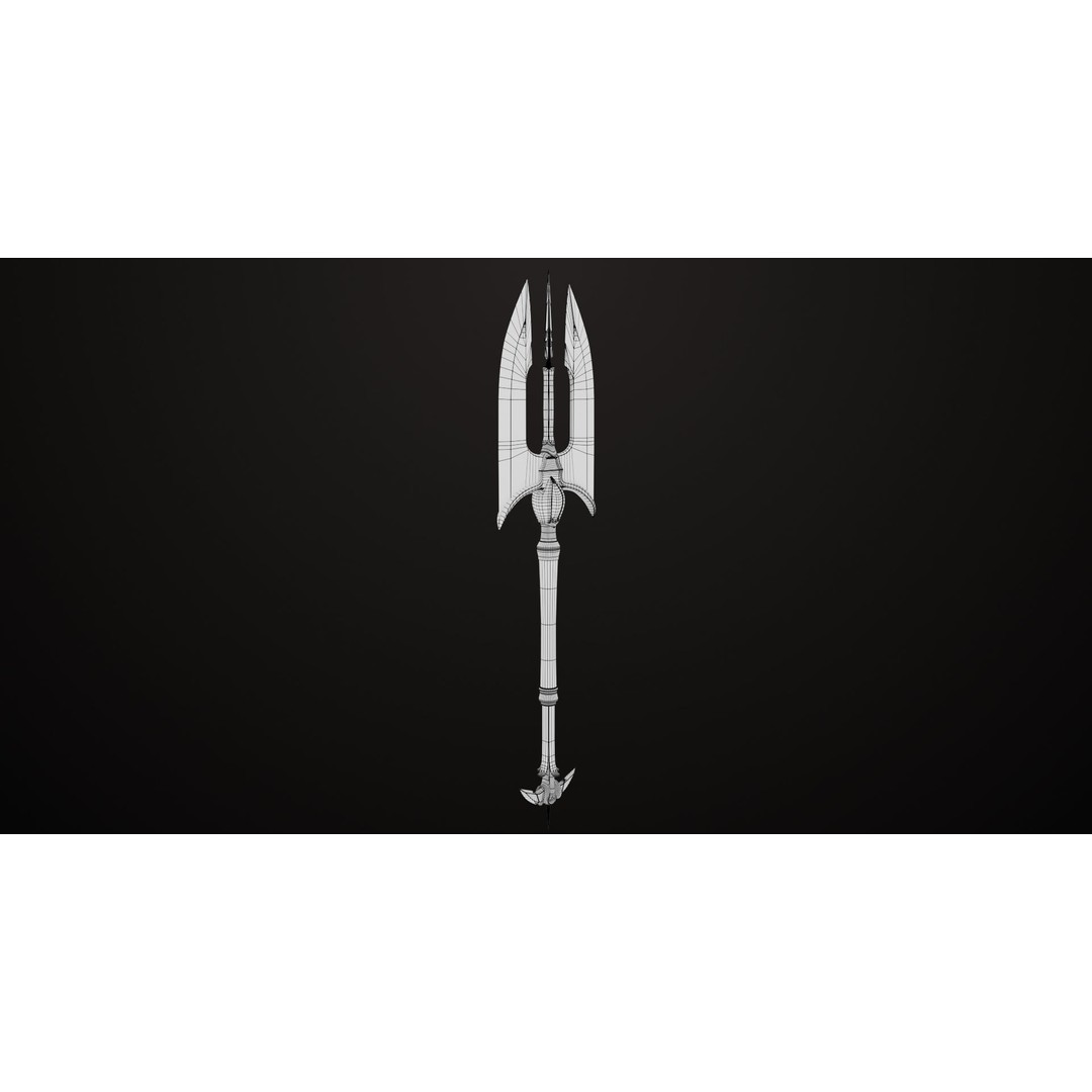 Battle Axe 3D Model – Low Poly Game Asset, PBR Textures Included - View 24