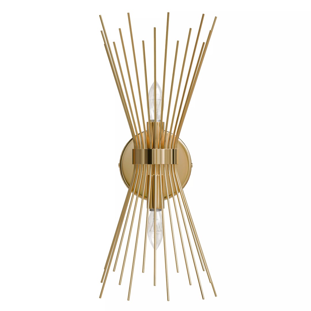 Jovenko Steel Wall Sconce 3D Model – Luxurious PBR Lighting Asset - View 2
