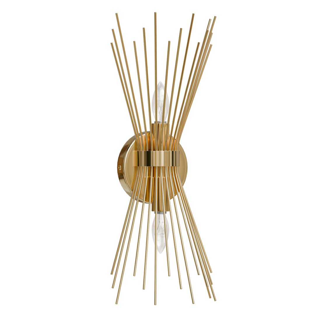 Jovenko Steel Wall Sconce 3D Model – Luxurious PBR Lighting Asset - View 3