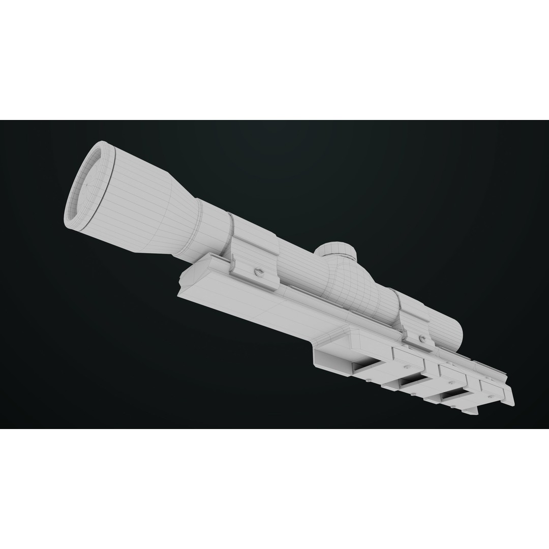 Taurus Raging Bull Revolver 3D Model – Low Poly Game Asset, PBR Textures - View 46