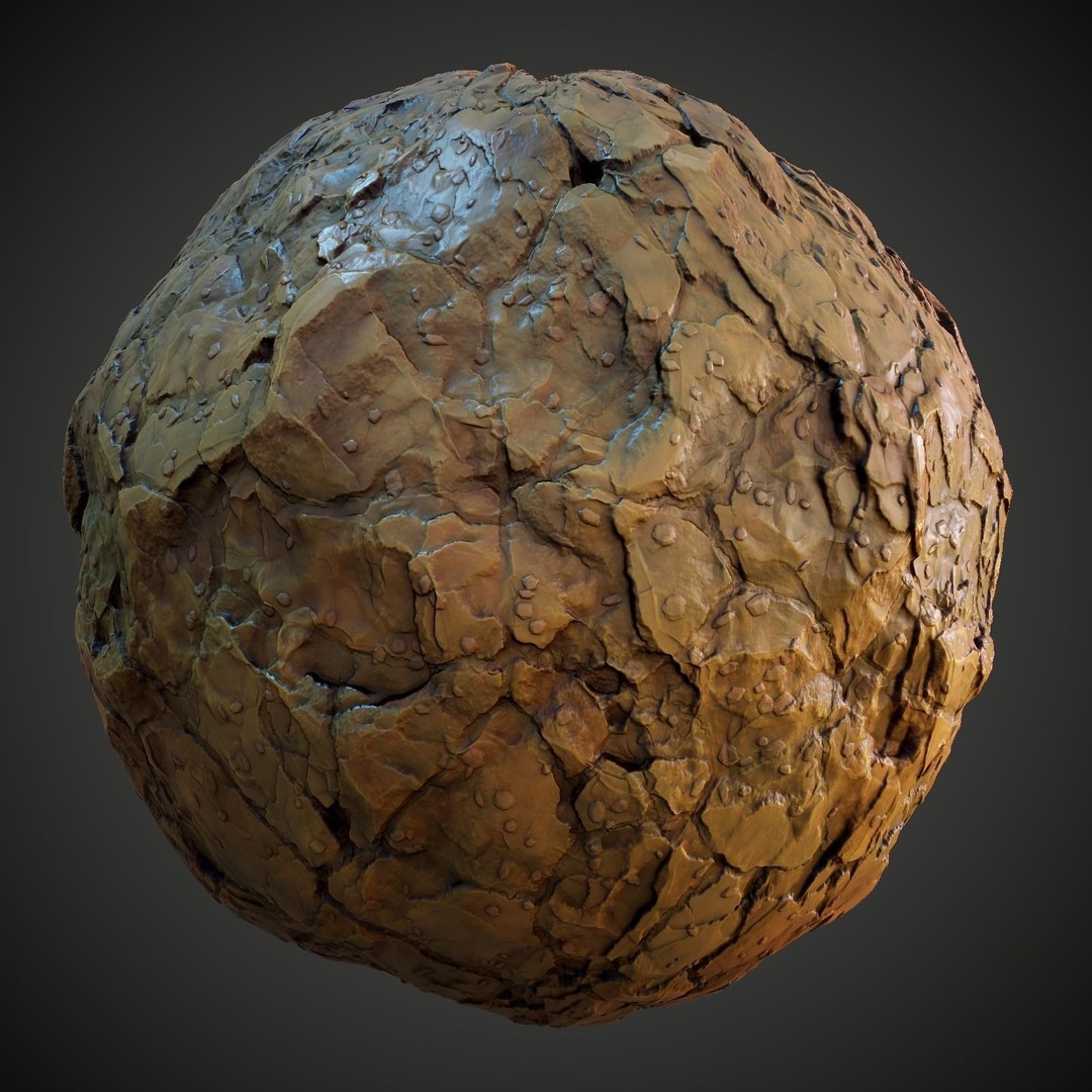 Bog Materials 3D Model – Stylized PBR Textures for Games - View 9