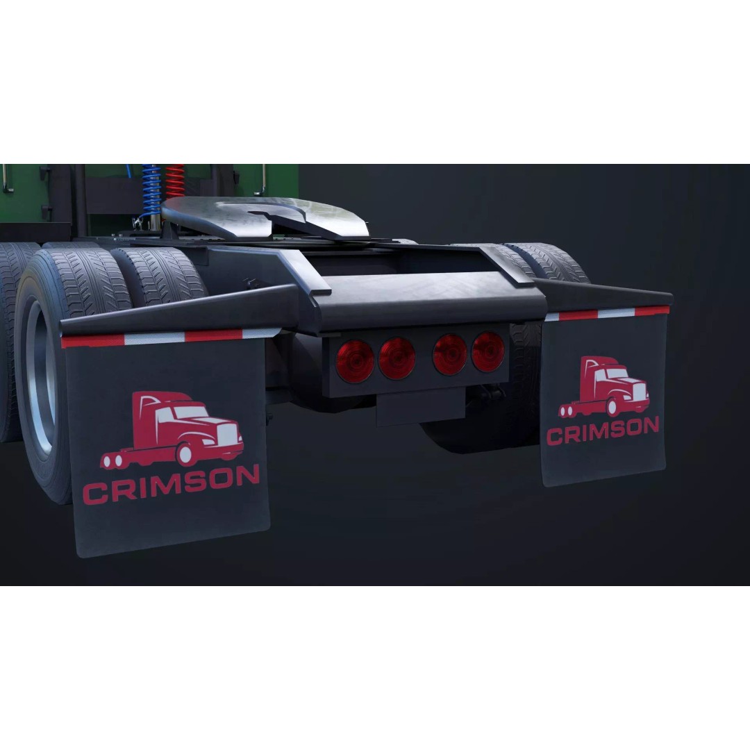 Heavy Truck Chassis 3D Model – Low Poly PBR Rigged Asset, FBX - View 21