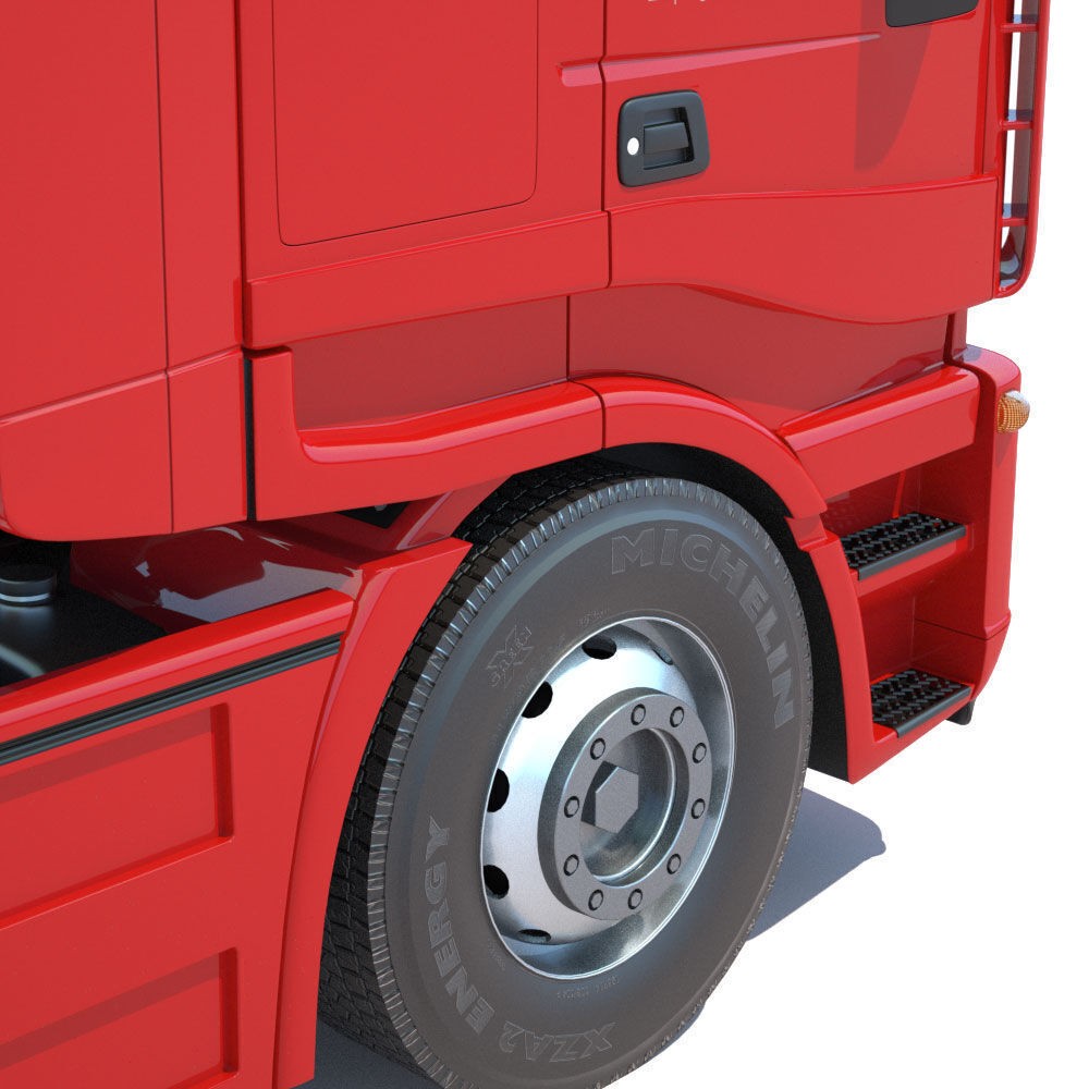 IVECO Stralis Dump Truck 3D Model – High Poly Vehicle Asset, FBX - View 21