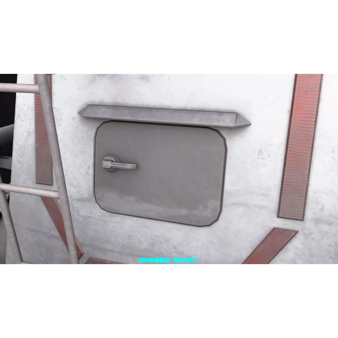 Dusty Cement Trailer 3D Model – Rigged Low-Poly PBR Asset for Unity & UE - View 26