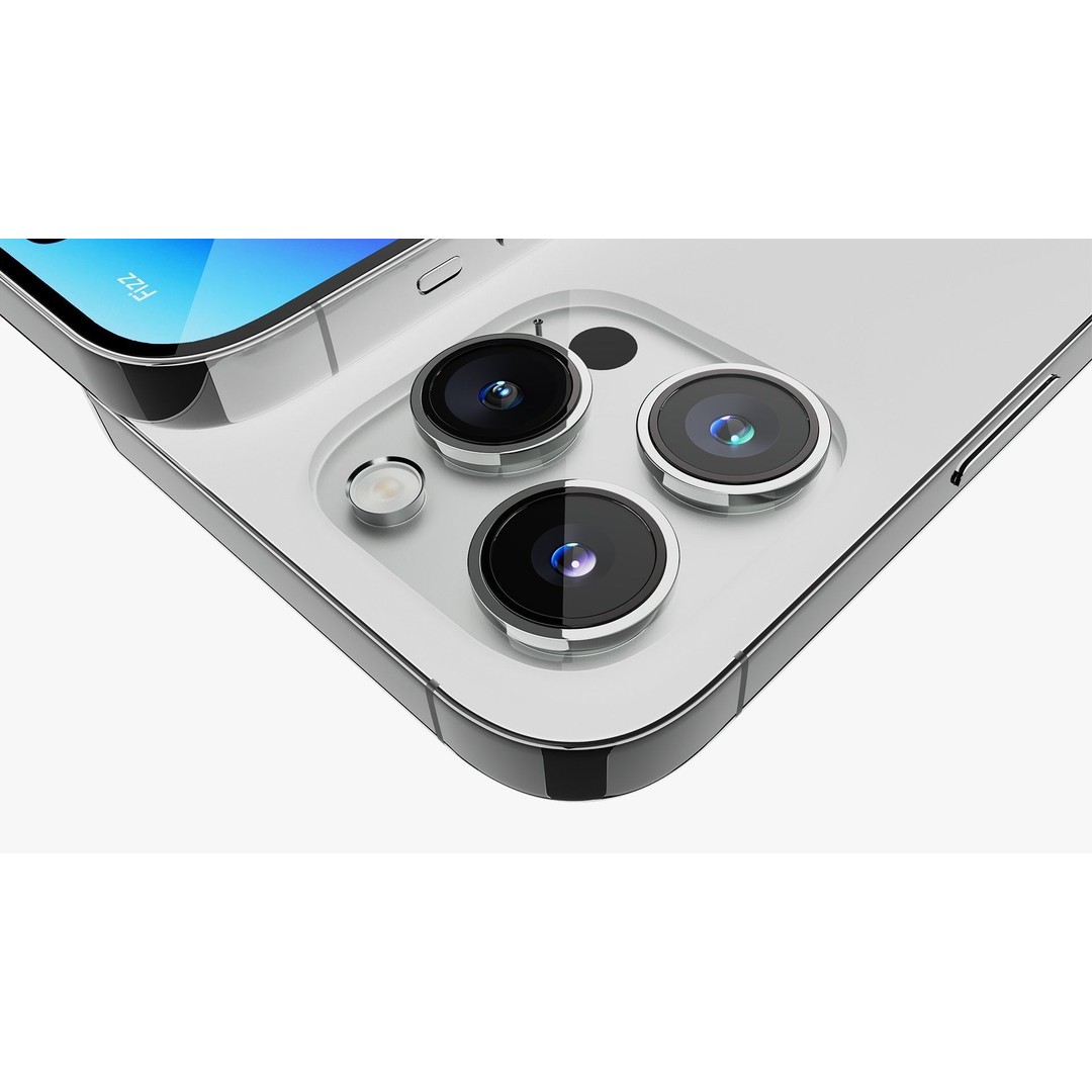 iPhone 14 Pro 3D Model – Detailed Collection with PBR Textures, FBX/OBJ - View 25