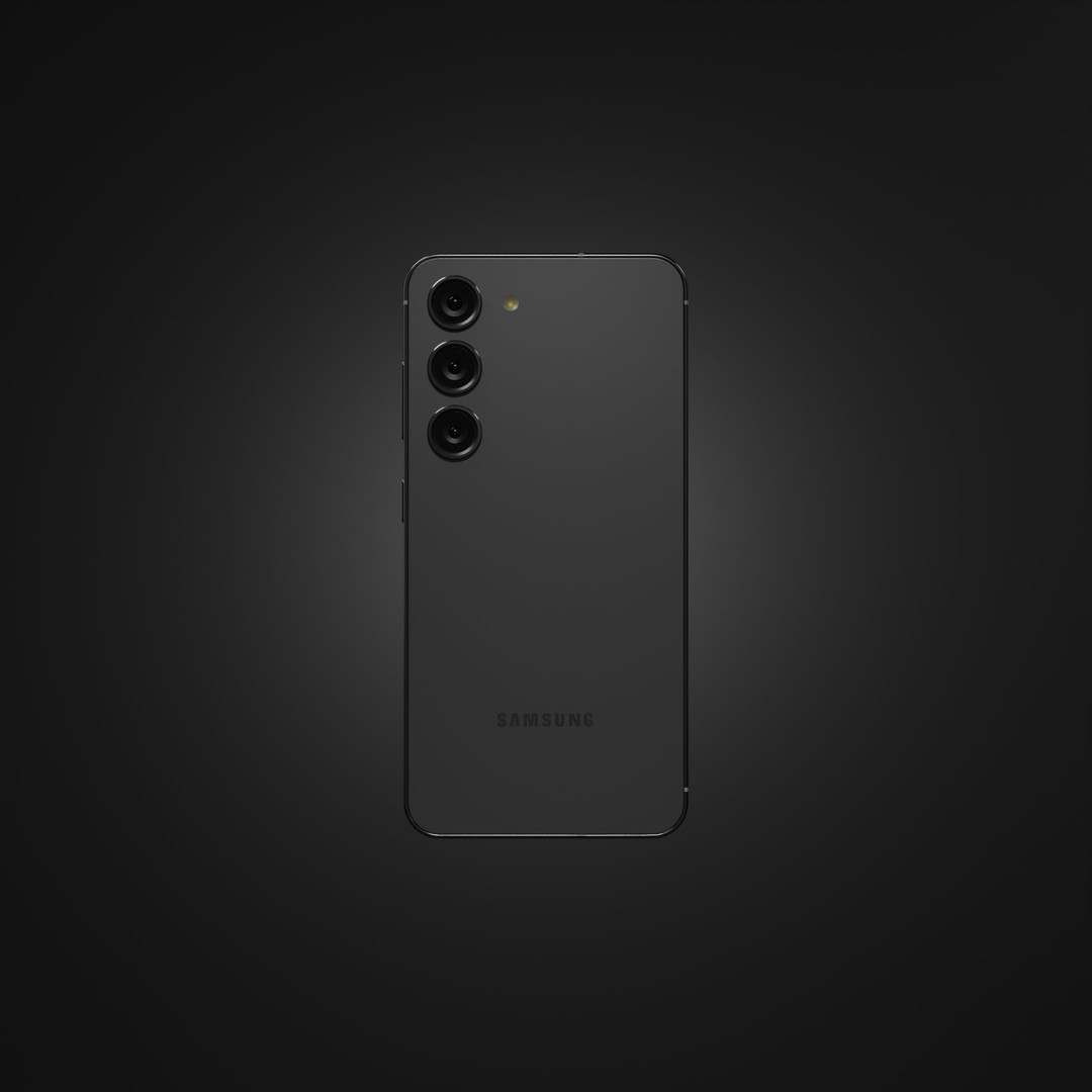 Samsung Galaxy S23 3D Model – Low Poly PBR Game Asset, FBX - View 3