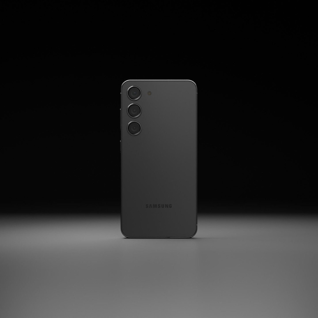 Samsung Galaxy S23 3D Model – Low Poly PBR Game Asset, FBX - View 4