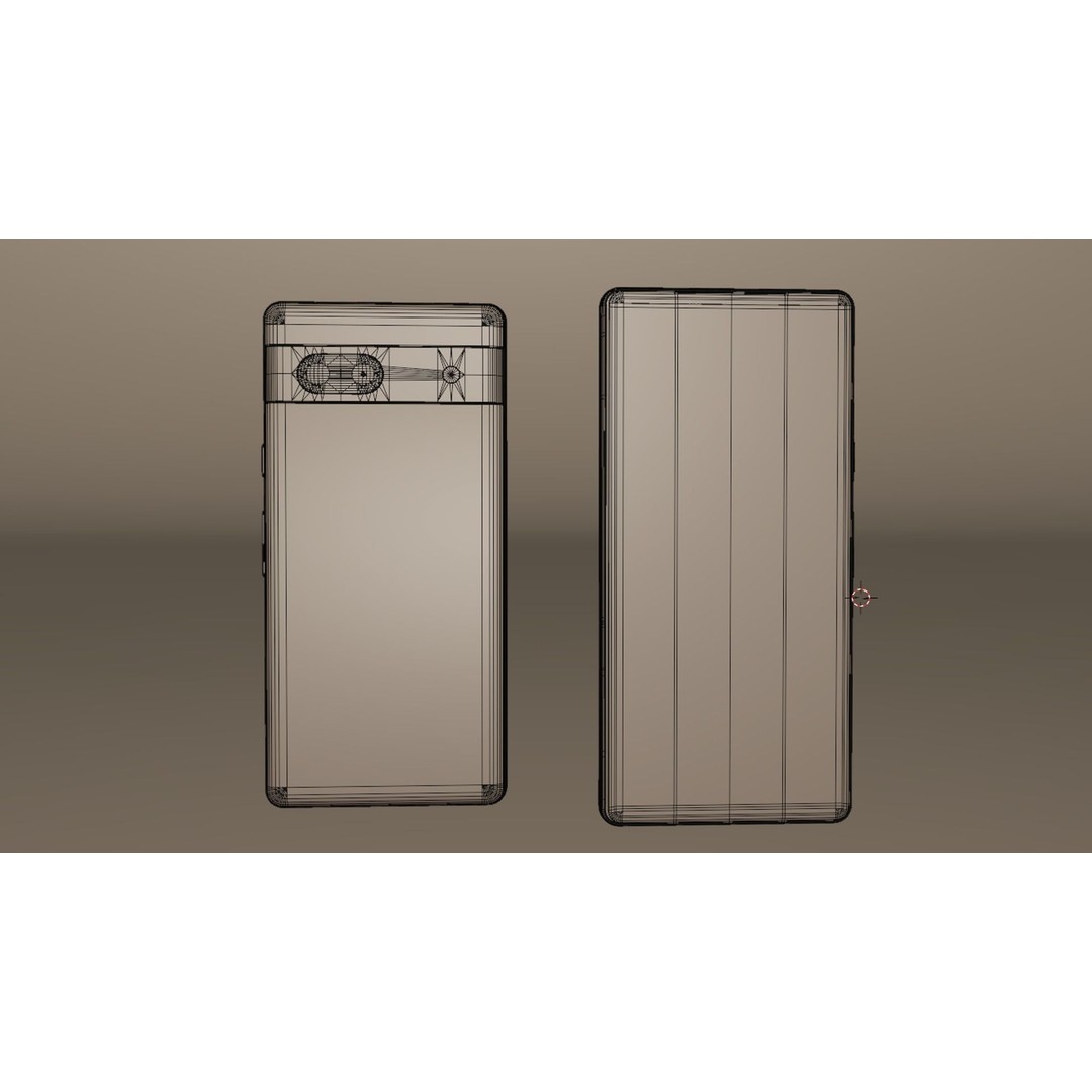 Google Pixel 7 Collection 3D Model – Low Poly Game Asset, FBX, Blender