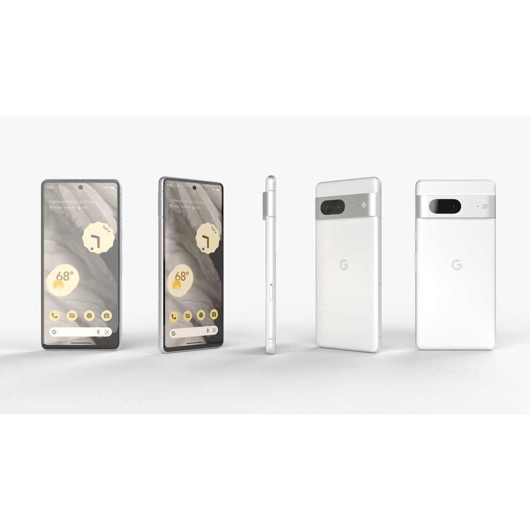 Google Pixel 7 Collection 3D Model – Low Poly Game Asset, FBX, Blender - View 10