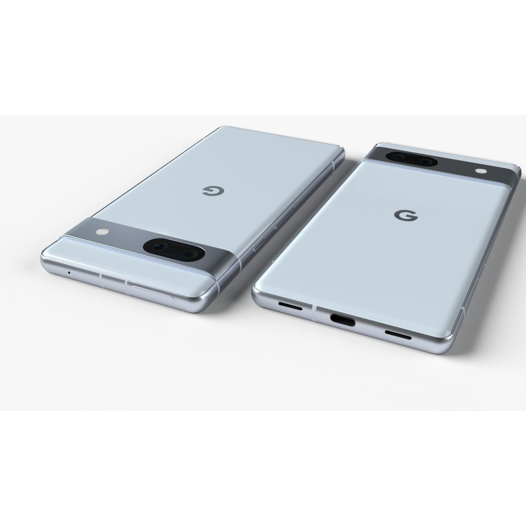Google Pixel 7 Collection 3D Model – Low Poly Game Asset, FBX, Blender - View 17