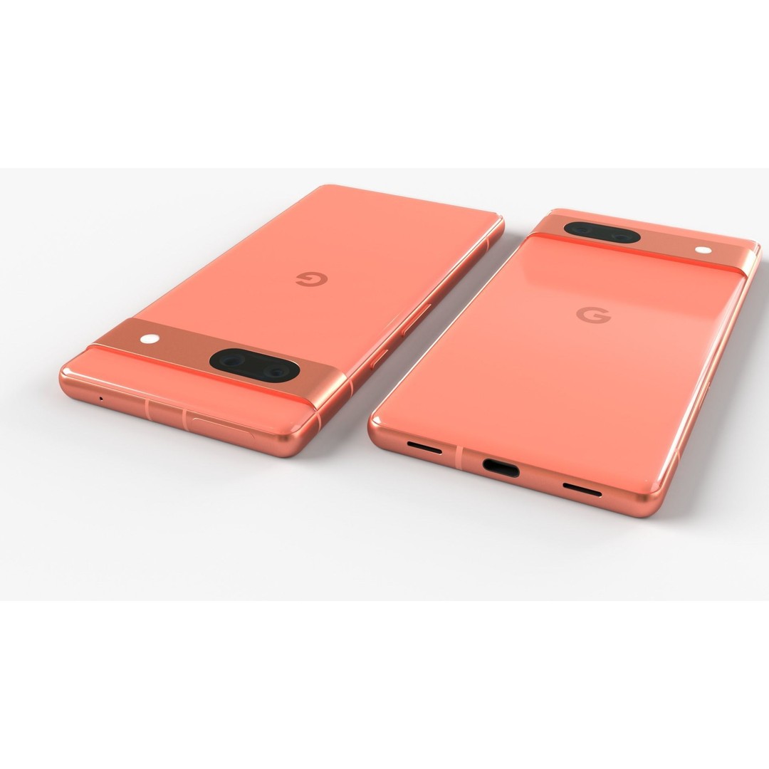 Google Pixel 7 Collection 3D Model – Low Poly Game Asset, FBX, Blender - View 19