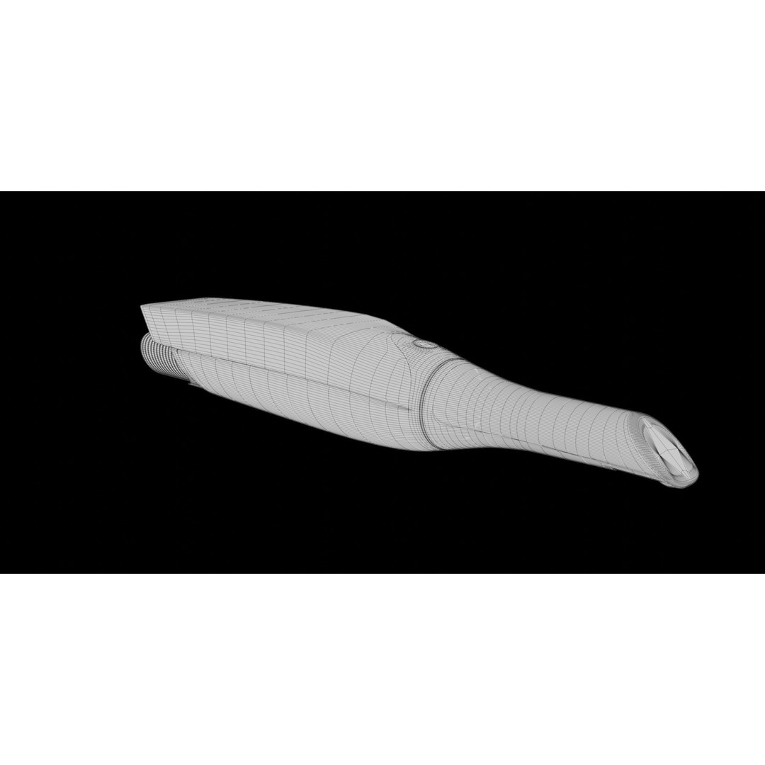 Hand Held Scan Machine 3D Model – Low Poly PBR Asset for Blender - View 4