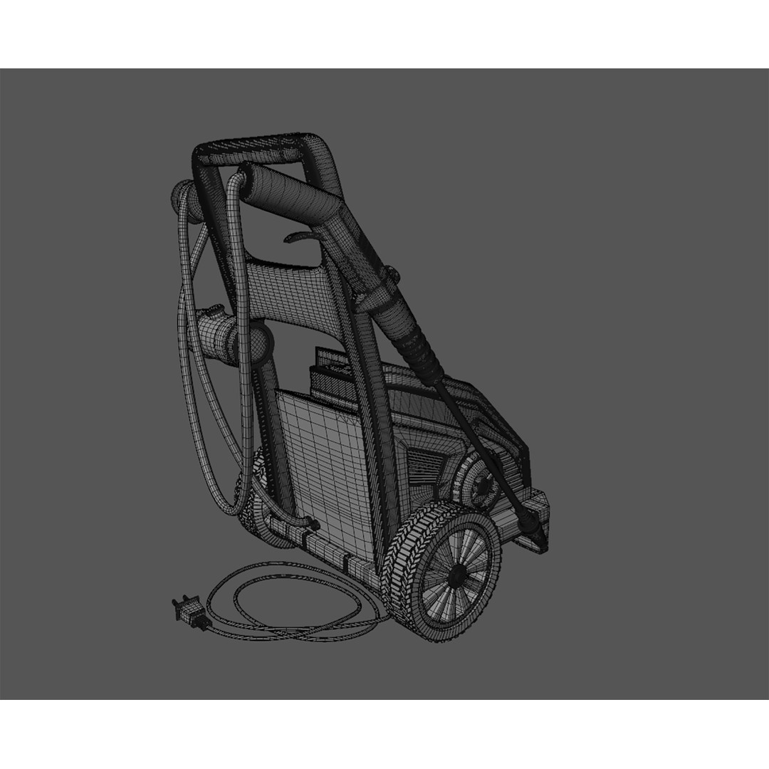 Pressure Washer 3D Model – Realistic PBR Asset, Blender, FBX