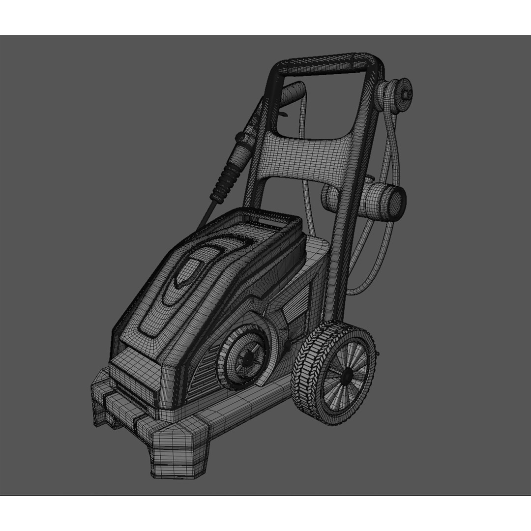 Pressure Washer 3D Model – Realistic PBR Asset, Blender, FBX - View 19