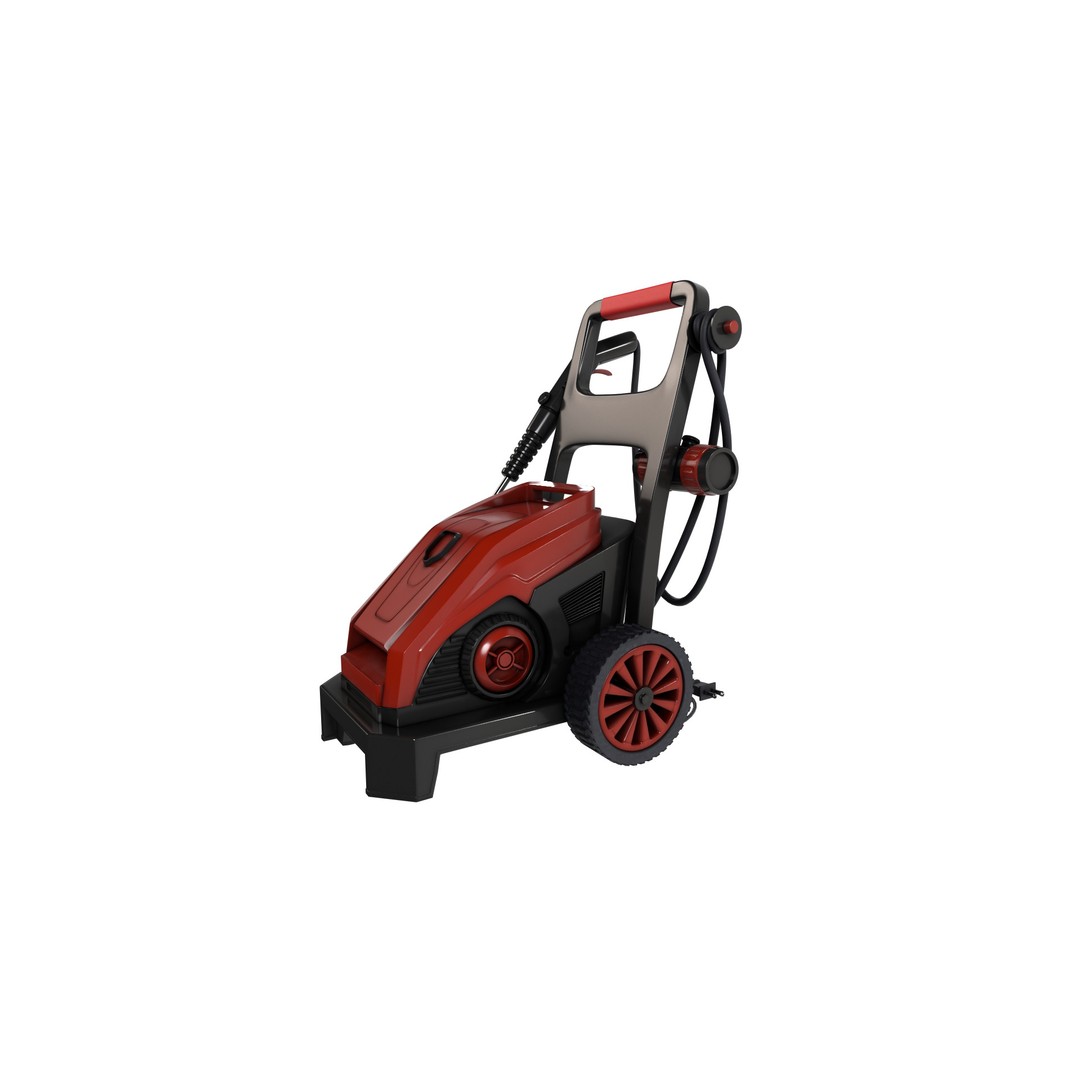 Pressure Washer 3D Model – Realistic PBR Asset, Blender, FBX - View 4
