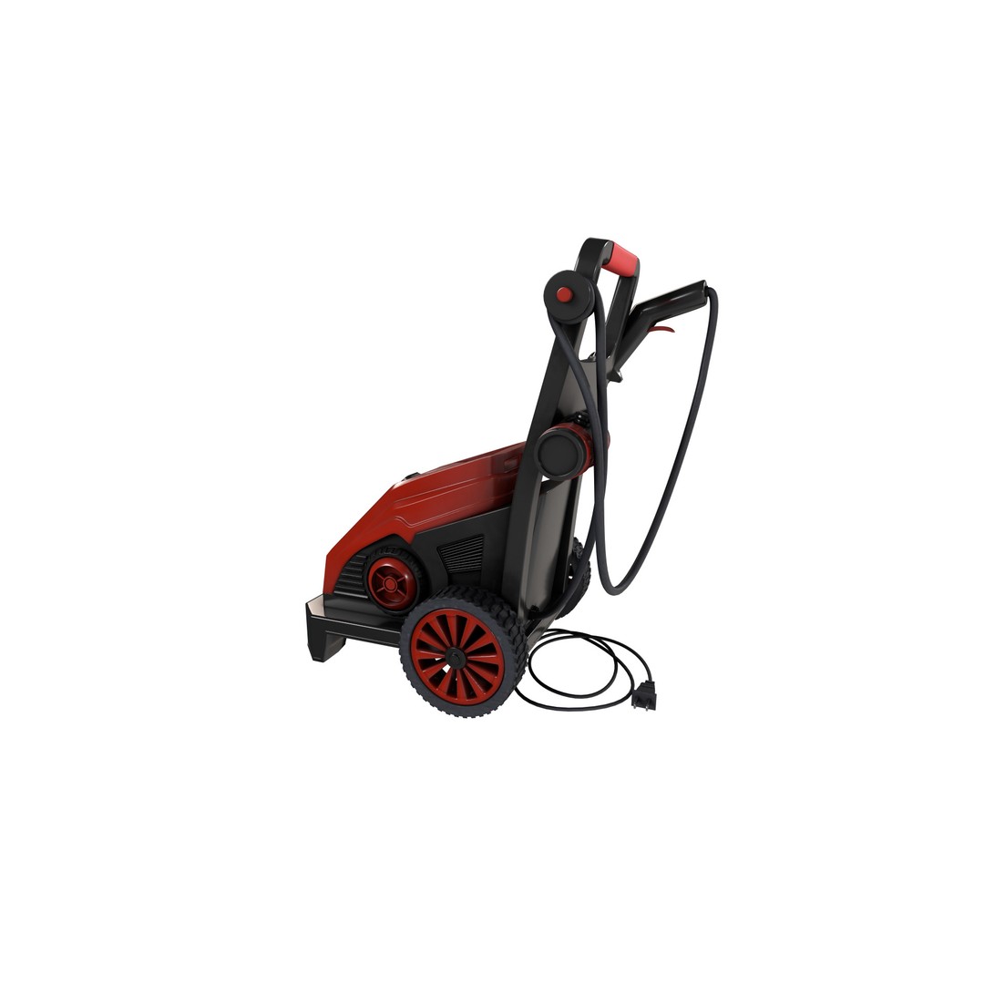 Pressure Washer 3D Model – Realistic PBR Asset, Blender, FBX - View 7