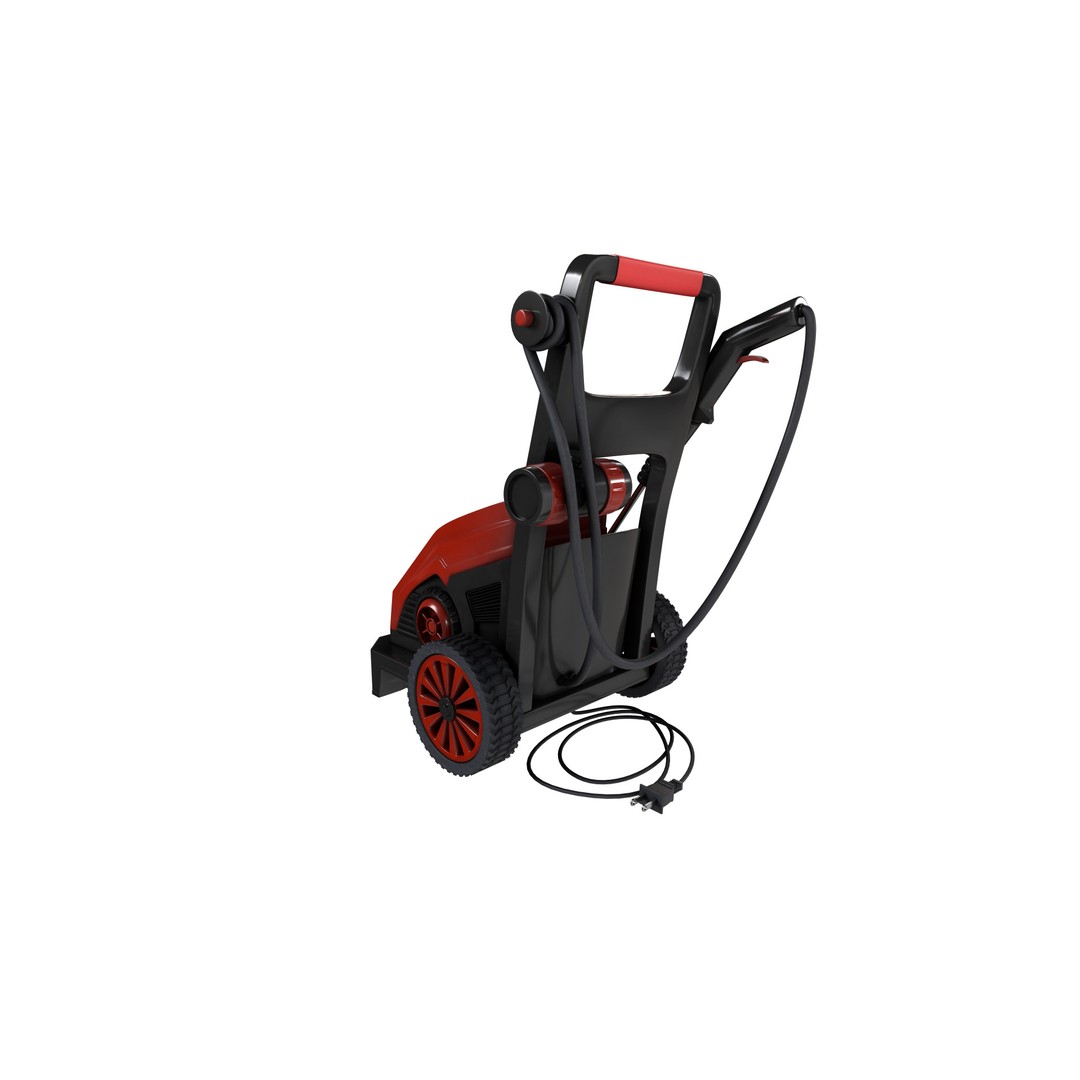 Pressure Washer 3D Model – Realistic PBR Asset, Blender, FBX - View 8